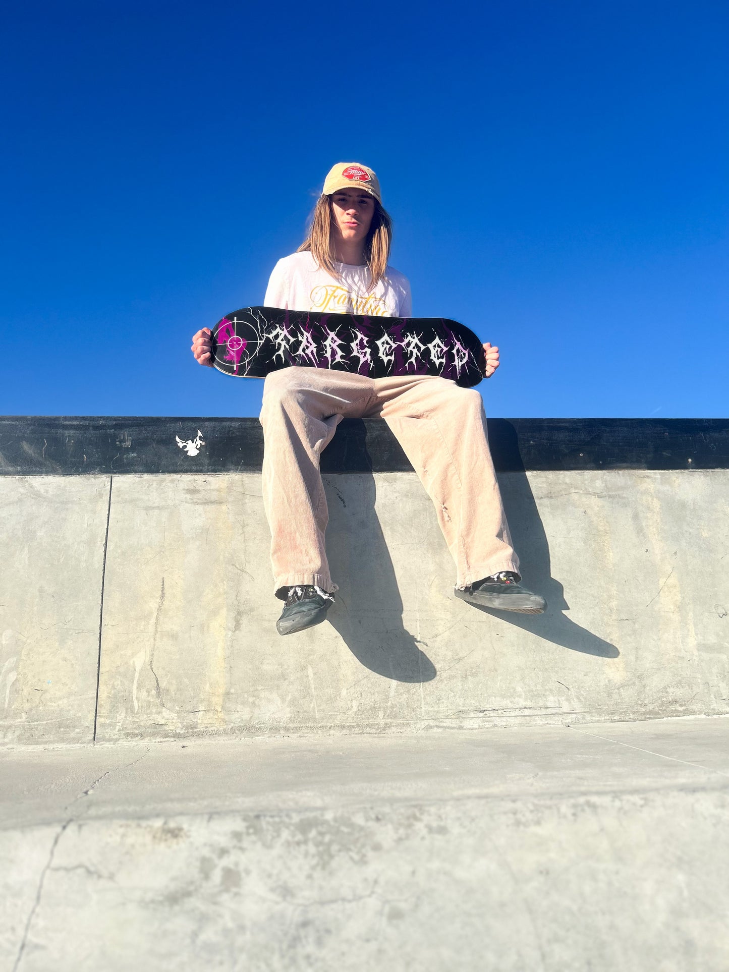 Canyun Wild X Targeted Signature Skateboard Deck