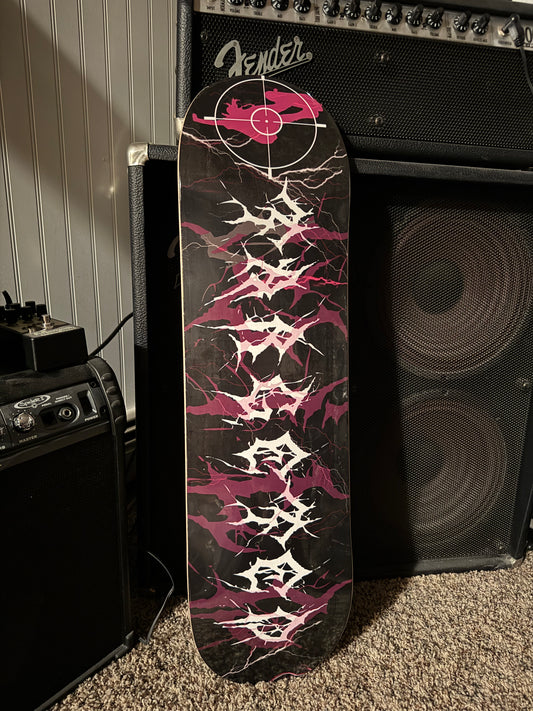Canyun Wild X Targeted Signature Skateboard Deck