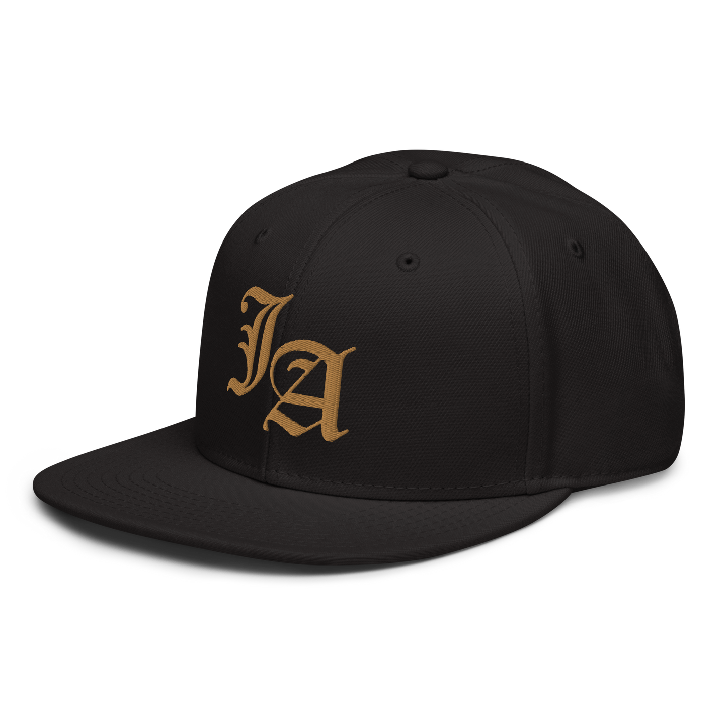 Black & Gold OG Snapback Hat