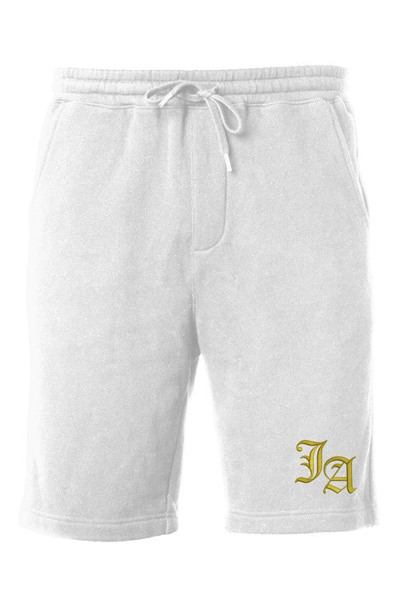 Midweight Fleece Shorts White