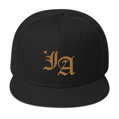 Black & Gold OG Snapback Hat